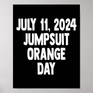 Póster Día de la sentencia 11 de julio de 2024 Día del Na