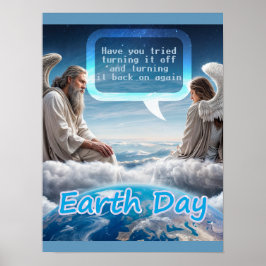 Póster Día de la Tierra 