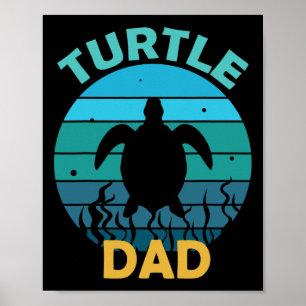Póster Día de la Tierra Ecológica de Turtle Dad