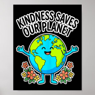 Póster Día de la Tierra naturaleza amor ecológico ambient