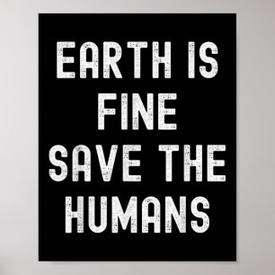 Póster Día de la Tierra Planeta Protección Ambiental Clim