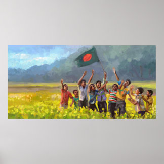 Póster Día de la Victoria en Bangladesh