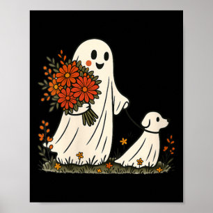 Póster Día de las Brujas divertido y espeluznante para mu