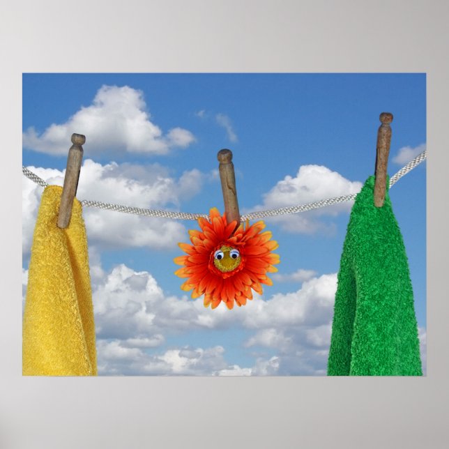 Póster Día de lavado (Frente)