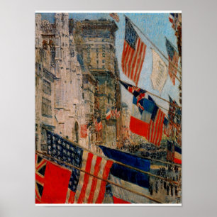 Póster Día de los Aliados, mayo de 1917