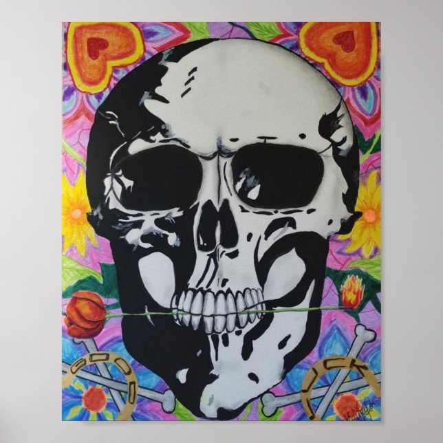 Póster Dia de Los Muertos  (Frente)