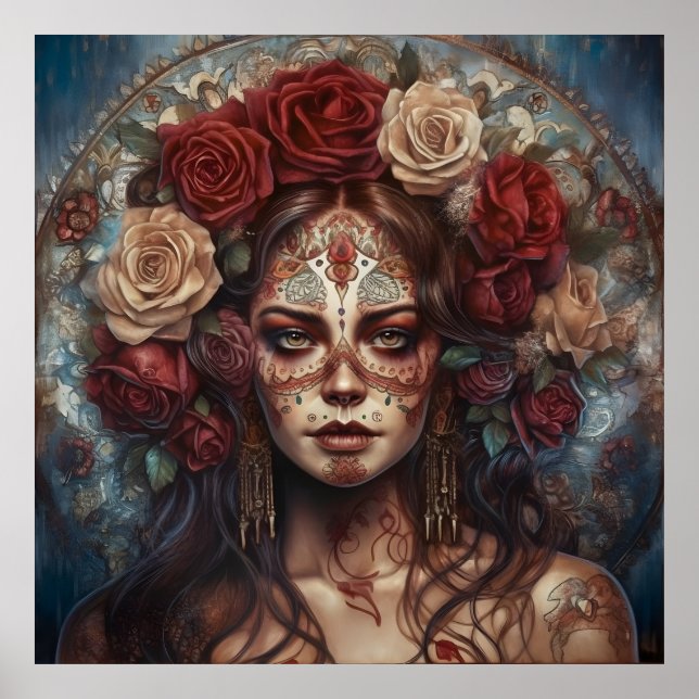 Póster Día de los Muertos (Frente)