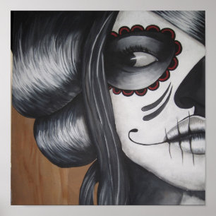 Póster Dia De Los Muertos