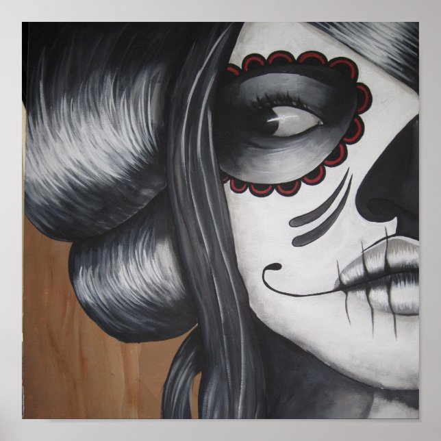 Póster Dia De Los Muertos (Frente)