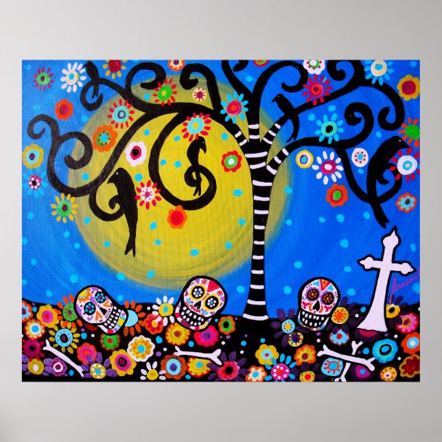 PÓSTER DÍA DE LOS MUERTOS (Frente)