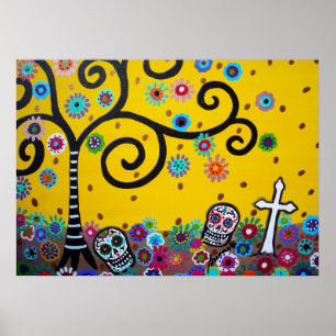 PÓSTER DIA DE LOS MUERTOS