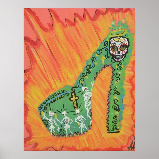 Póster Día de los Muertos (Frente)
