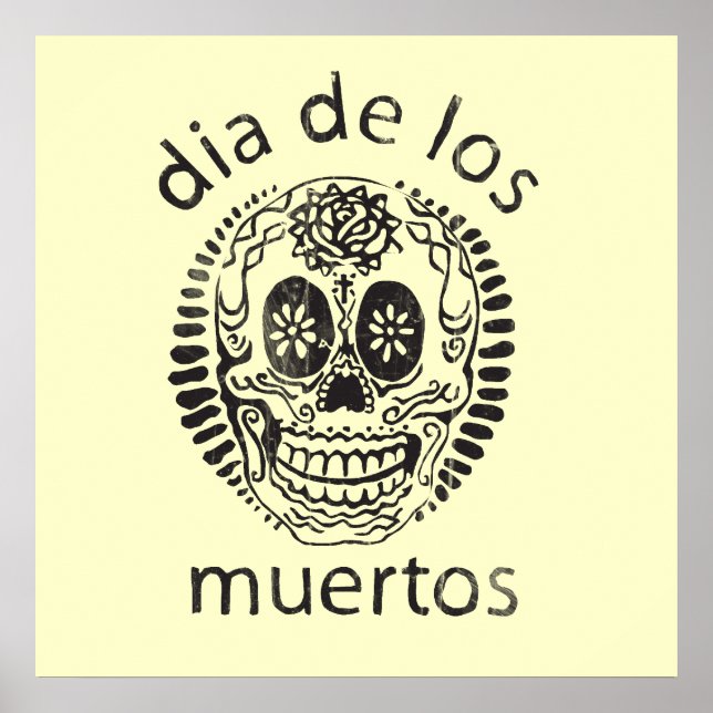 Póster día de los muertos (Frente)
