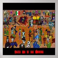 Día de los muertos2, Fiesta Dia de los Muertos