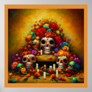 Póster Día de los Muertos 1