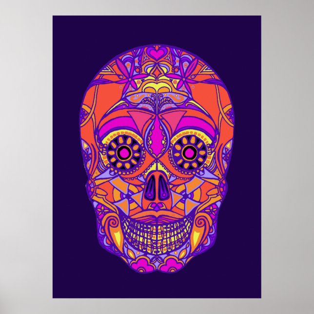 Póster Día de los Muertos 2 (Frente)
