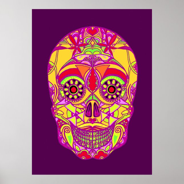 Póster Día de los Muertos 4 (Frente)