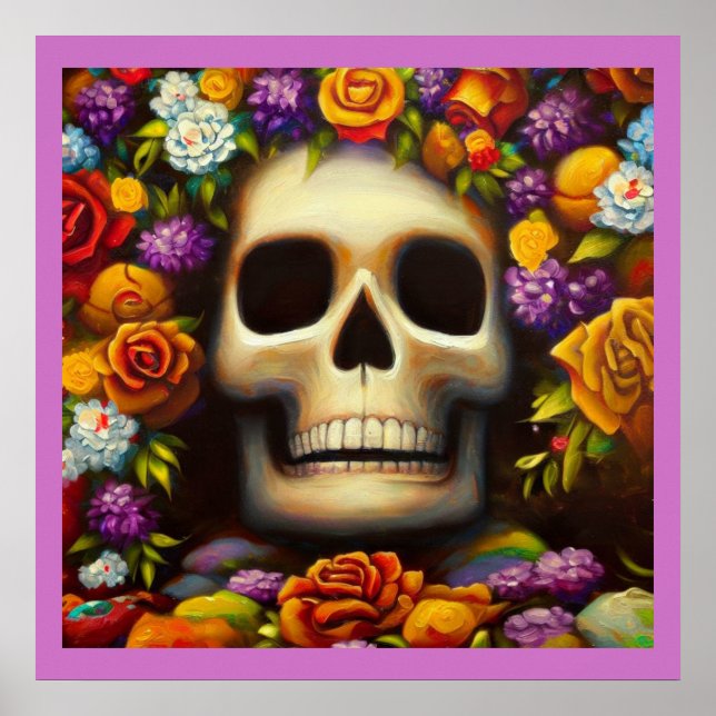 Póster Día de los Muertos de Ofendra 5 (Frente)