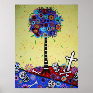 PÓSTER DIA DE LOS MUERTOS DE PRISARTS