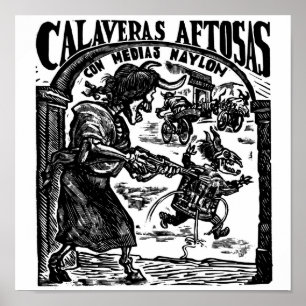 Póster Día de los Muertos, México. Alrededor de 1947.