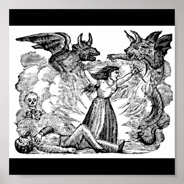 Póster Día de los Muertos, México se acerca a finales del (Frente)