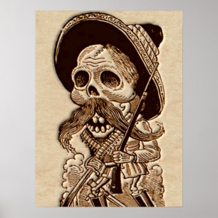 Póster Día de los Muetos - Dia de Los Muetos