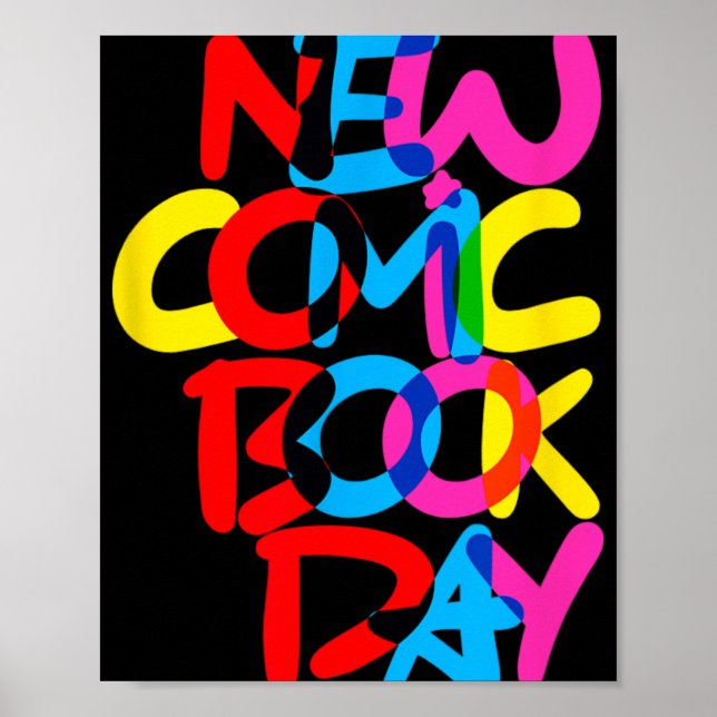 Póster Día de los Nuevos Cómics (superposición) (Frente)
