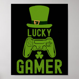 Póster Día de los Patrocinadores Tee Shamrock St Patrick