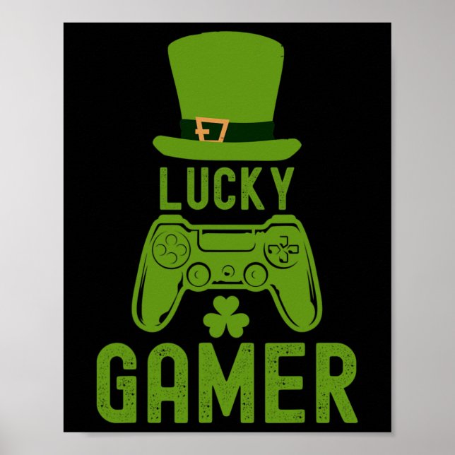 Póster Día de los Patrocinadores Tee Shamrock St Patrick  (Frente)