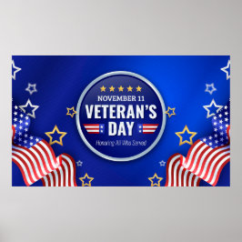 Póster Día de los Veteranos