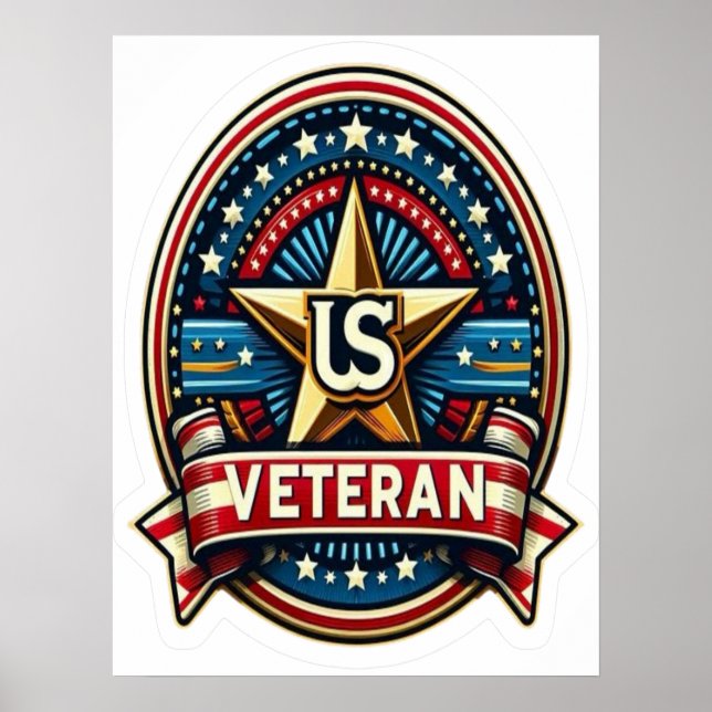 Póster Día de los Veteranos, Día de los Veteranos 2025, D (Frente)