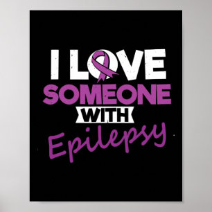 Póster Día de luchador contra las crisis de epilepsia Amo