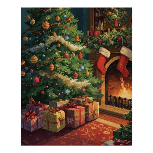 Póster Día de Navidad (Anverso)