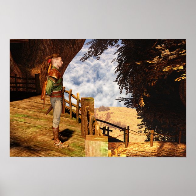 Póster Día de Otoño de la Guardia Permanente (Frente)