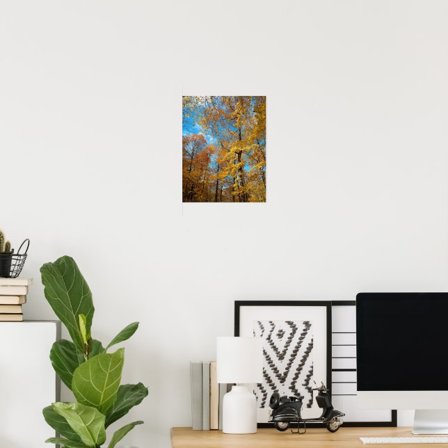 Póster Día de Otoño Fresco (Oficina en casa)