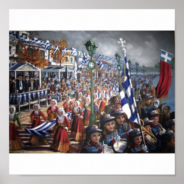 Póster Día de Oxi (Frente)