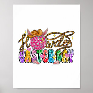 Póster Día de Pascua Aúllado