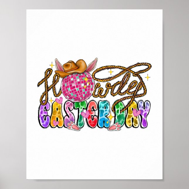 Póster Día de Pascua Aúllado (Frente)