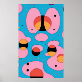 Póster Día de Pascua Divertido