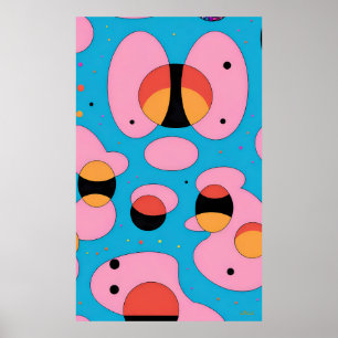 Póster Día de Pascua Divertido
