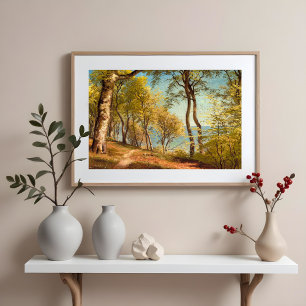 Póster Día de primavera en el bosque por Peder Mork Monst