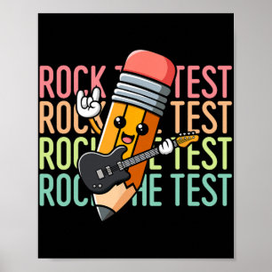 Póster Día de Prueba del Profesor Prueba Día de Prueba Fu