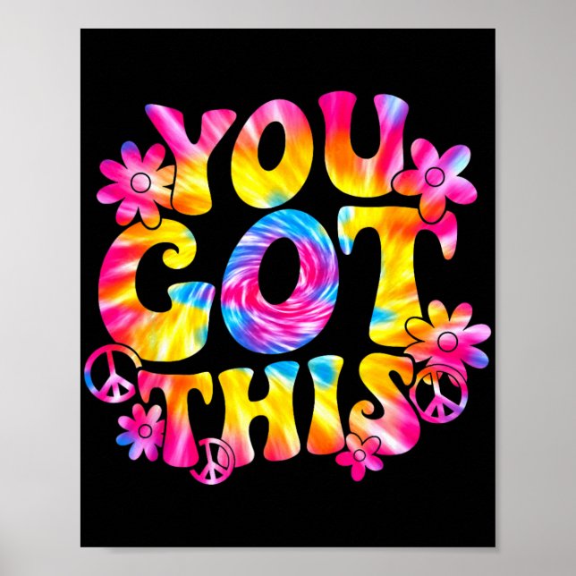 Póster Día de Prueba Estudiante De Maestros De Camisa Que (Frente)