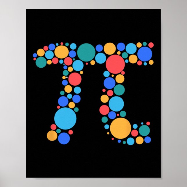 Póster Día de Punto del Día de las matemáticas del profes (Frente)