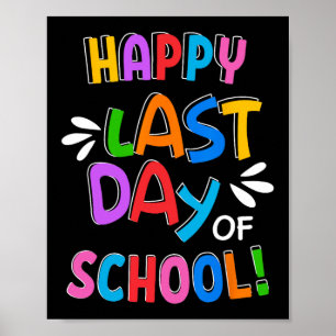 Póster Día De Regalos Escolares Para Niños Graduados 1