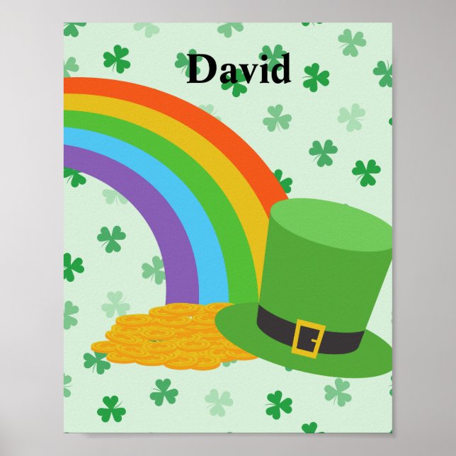 Póster Día de San Patricio (Frente)
