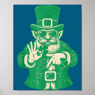 Póster Día de San Patricio, Duendes Divertidos 6 Regalo M