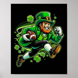 Póster Día de San Patricio fútbol