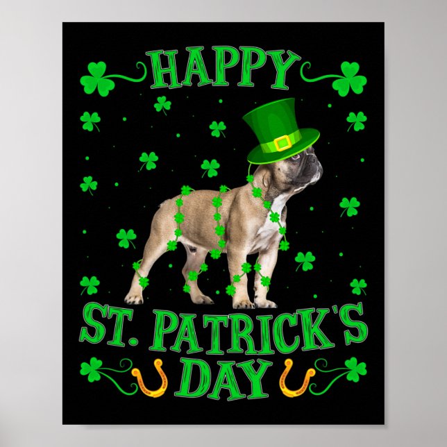 Póster Día de San Patricio, Gorra de Leprechaun (Frente)