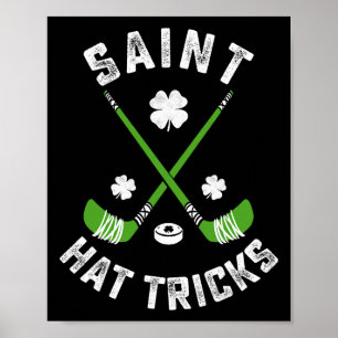 Póster Día de San Patricio Trucos de Sombrero de Santo Ho